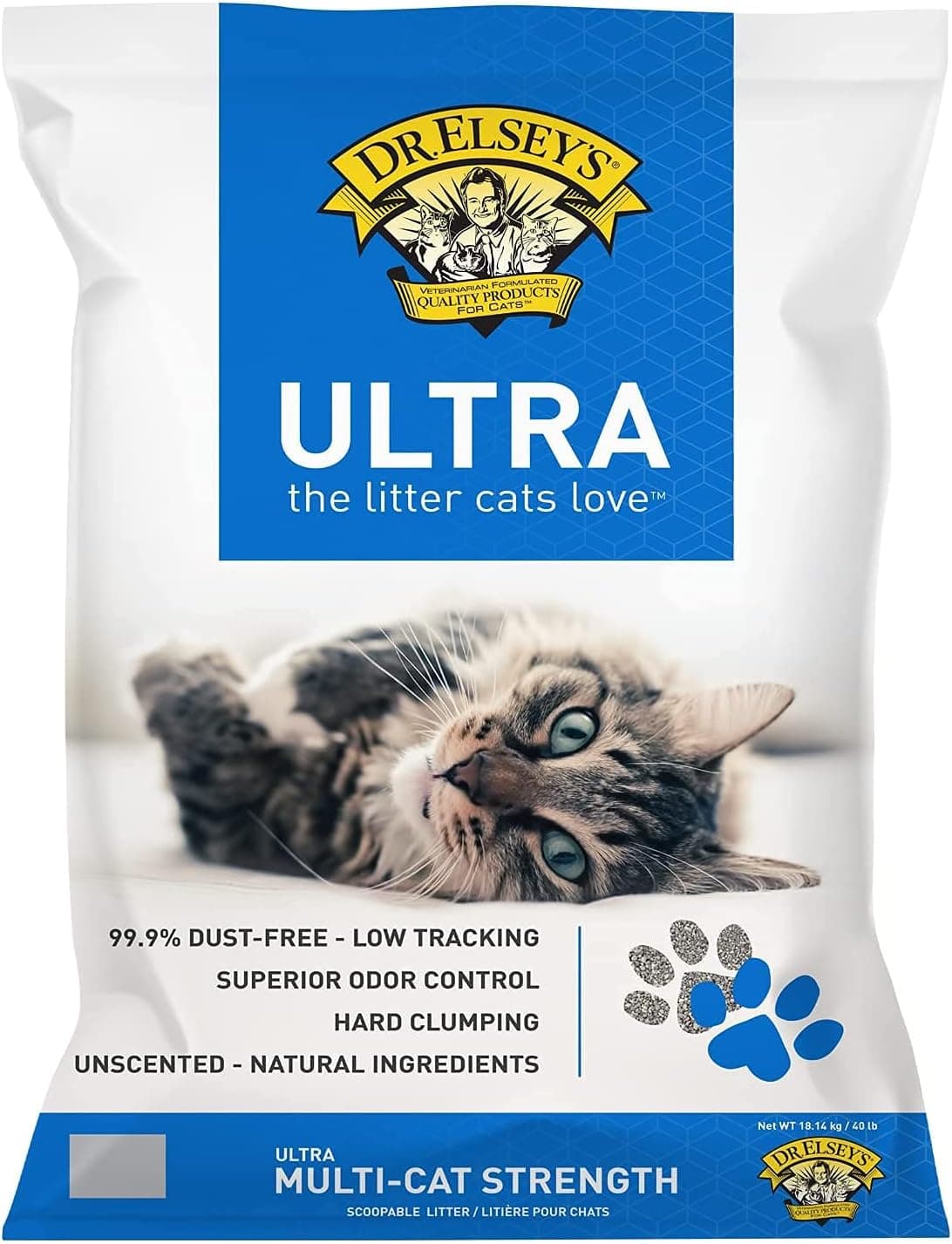 Dr. Elsey's Ultra Unscented Clumping Litter